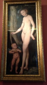 Lucas Cranach Venus mit Amor als Honigdieb