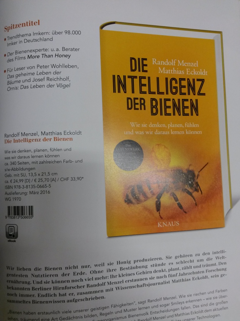Buch Die Intelligenz der Bienen